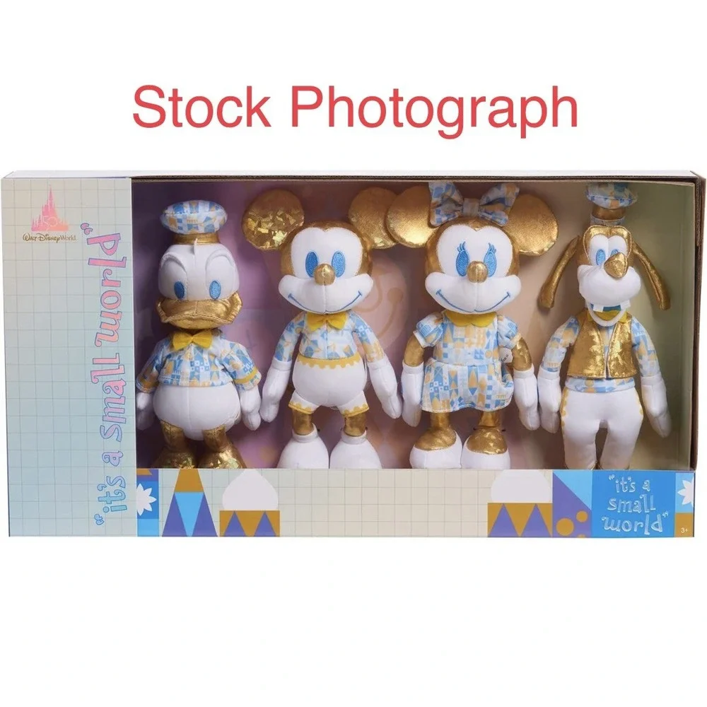 New Disney World Its A Small World 50th Anniversary Limited Edition Plush SEALED